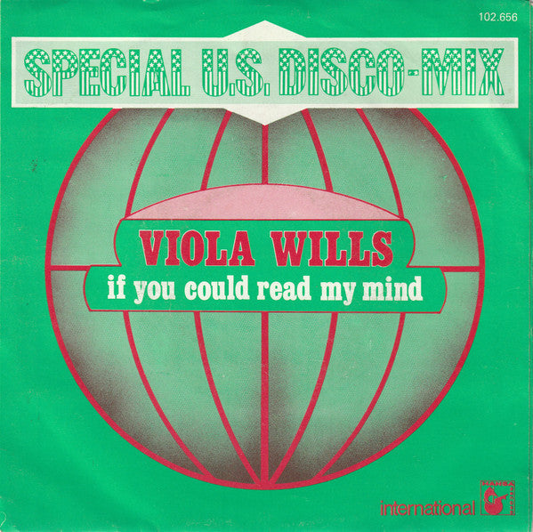 Viola Wills : If You Could Read My Mind (Special U.S. Disco-Mix) (7",45 RPM,Single,Stereo)