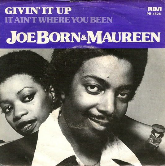 Joe Bourne & Maureen : Givin' It Up (7",45 RPM,Single)