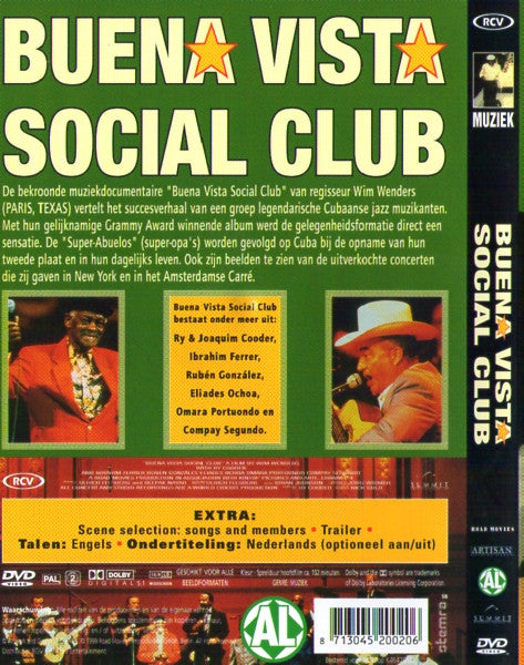 Buena Vista Social Club : Buena Vista Social Club (PAL,DVD-Video)