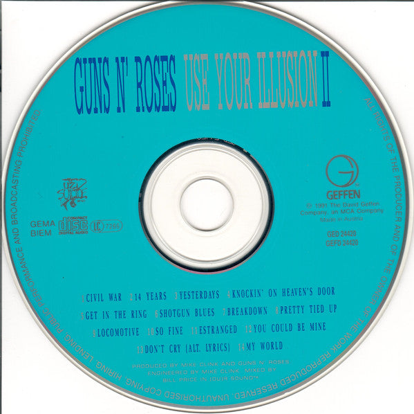 Guns N' Roses : Use Your Illusion II (CD, Album)