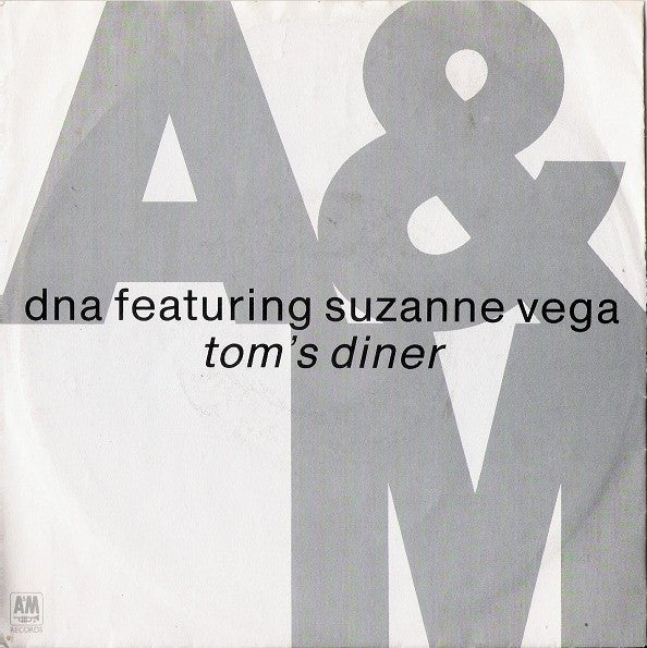 DNA Featuring Suzanne Vega : Tom's Diner (7",45 RPM,Single)