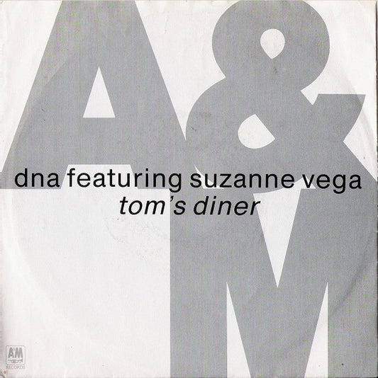 DNA Featuring Suzanne Vega : Tom's Diner (7",45 RPM,Single)