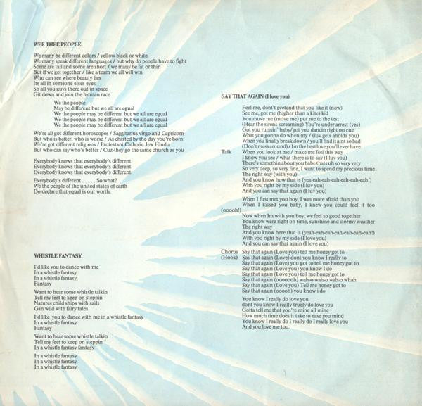 B.B. & Band : Wee Thee People (LP,Album)