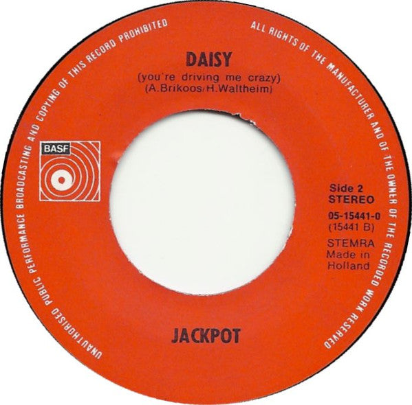 Jackpot : Is Everybody Happy / Daisy (7",45 RPM,Single)