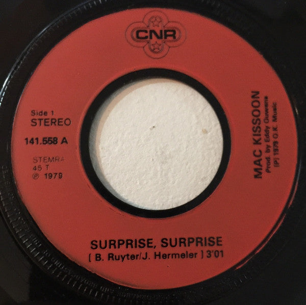 Mac Kissoon : Surprise, Surprise (7",45 RPM,Single)