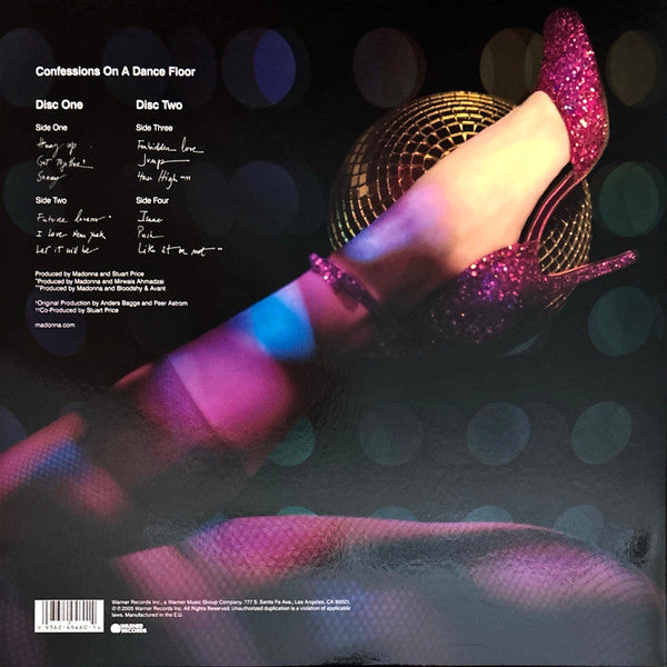 Madonna : Confessions On A Dance Floor (LP,Album,Limited Edition,Reissue)