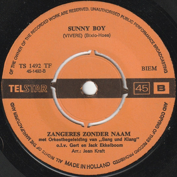 Zangeres Zonder Naam : Mexico  (7",45 RPM,Single)