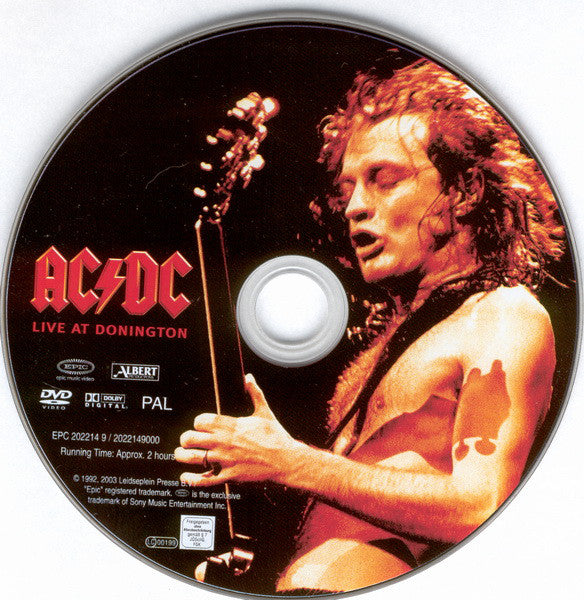 AC/DC : Live At Donington (DVD-Video,Multichannel,PAL,Remastered)