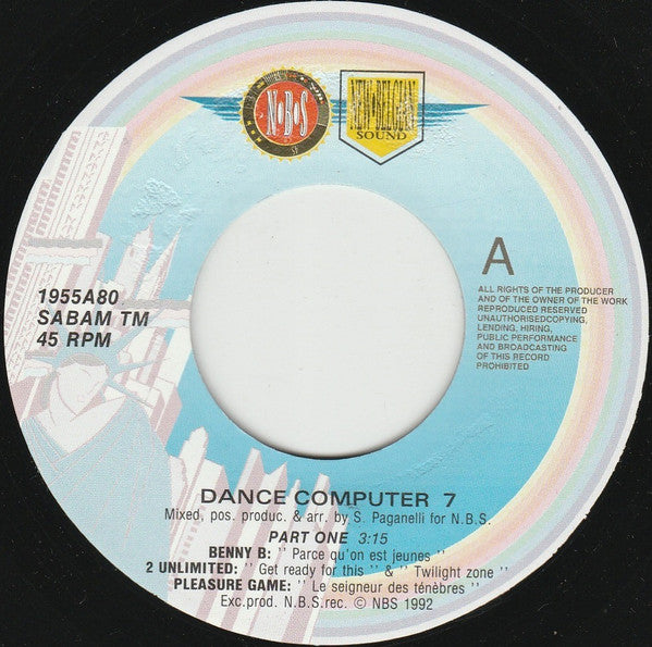 Various : Dance Computer Vol. 7 (7",45 RPM,Single)