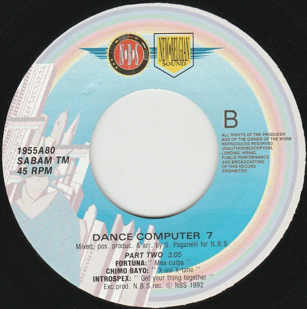 Various : Dance Computer Vol. 7 (7",45 RPM,Single)