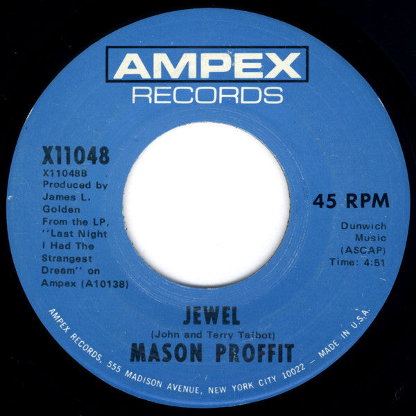 Mason Proffit : Hope (7",45 RPM,Single)