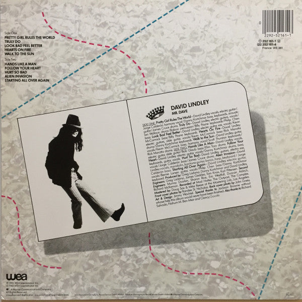 David Lindley : Mr. Dave (LP,Album)