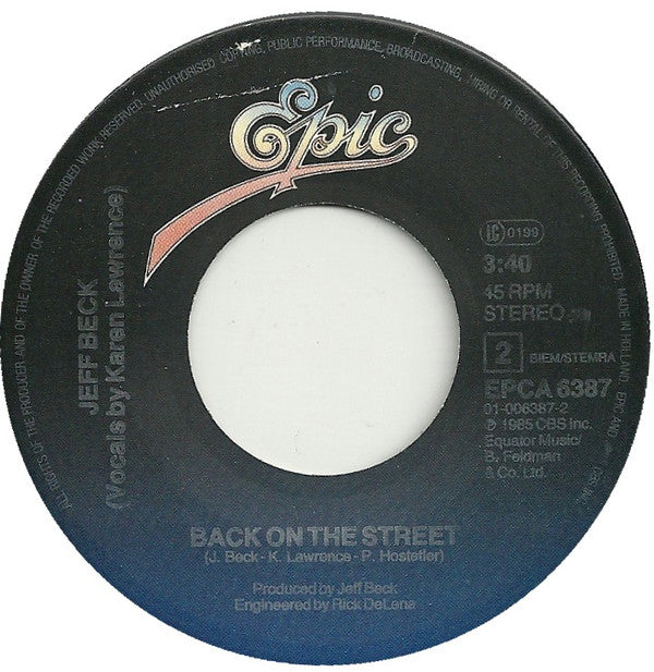 Jeff Beck And Rod Stewart : People Get Ready (7",45 RPM,Single,Stereo)