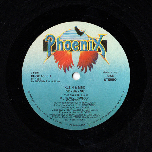 Klein & M.B.O. : De-Ja-Vu (LP,Album)