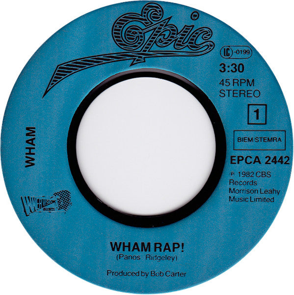 Wham! : Wham Rap! (7",45 RPM,Single)