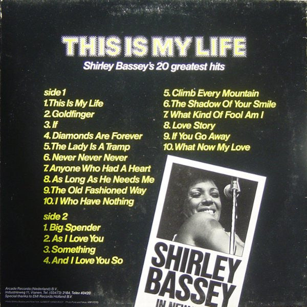 Shirley Bassey : This Is My Life (LP,Compilation)
