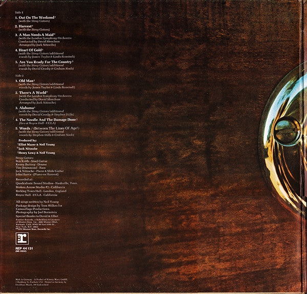 Neil Young : Harvest (LP,Album)