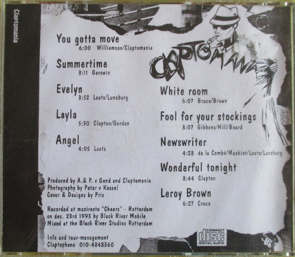 Claptomania : Live At Cheers (Album)