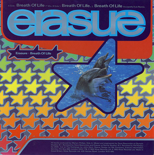 Erasure : Breath Of Life (7",45 RPM,Single)