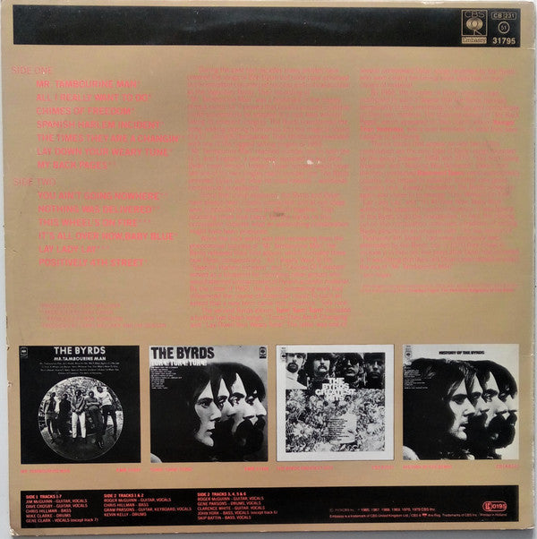 Byrds, The : The Byrds Play Dylan (LP,Compilation)