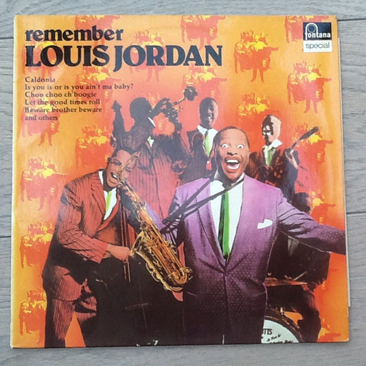 Louis Jordan : Remember... Louis Jordan (LP,Album,Reissue,Stereo)