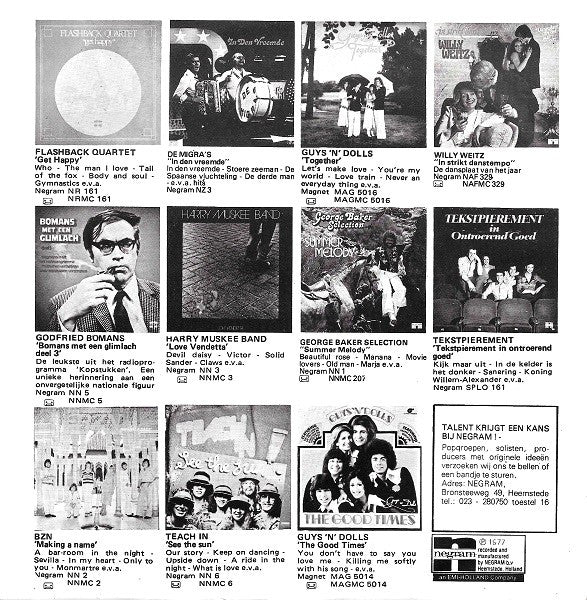 Chaplin Band, The : The Party Is Over (7",45 RPM,Single,Stereo)