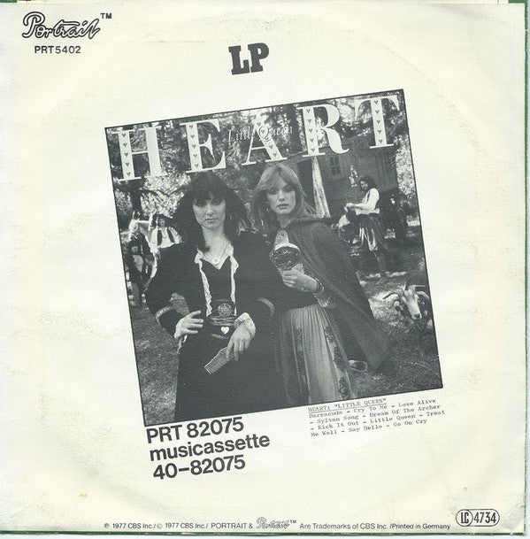 Heart : Barracuda (7",45 RPM,Single)