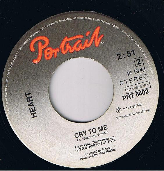 Heart : Barracuda (7",45 RPM,Single)