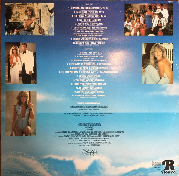 Various : Sunburn - 22 'Blazing' Disco Hits Including The Original Soundtrack (LP,Compilation)
