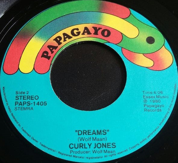 Curly Jones : The New York Song (7",45 RPM)