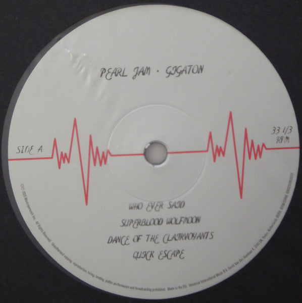 Pearl Jam : Gigaton (LP,Album,Stereo)