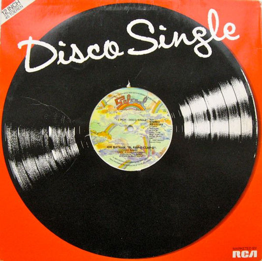 Joe Bataan : El Rap-O Clap-O (Special Re-Mixed Disco Version) (12",Single,45 RPM)