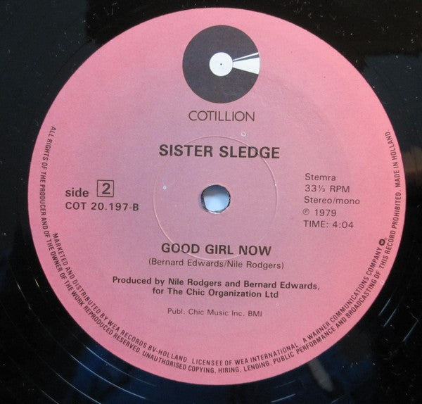 Sister Sledge : Got To Love Somebody (Long Version) (12",Maxi-Single,33 ⅓ RPM)