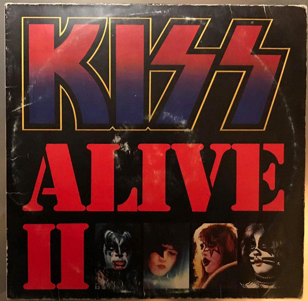 Kiss : Alive II (LP,Album,Reissue,Stereo)