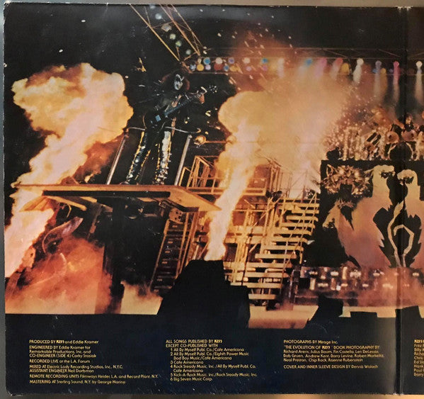 Kiss : Alive II (LP,Album,Reissue,Stereo)