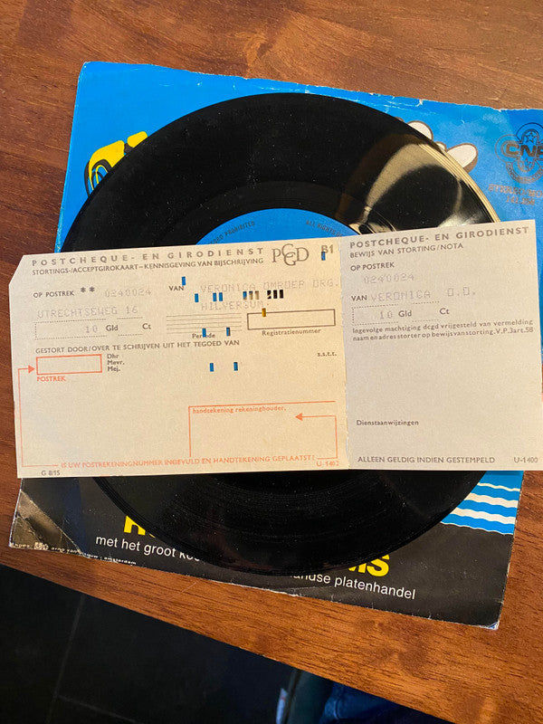 Roek Williams : Veronica Bedankt ... En Tot Ziens (7",Single,45 RPM)