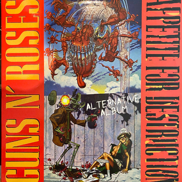 Guns N' Roses : Appetite For Destruction Alternative Album (LP,Unofficial Release)