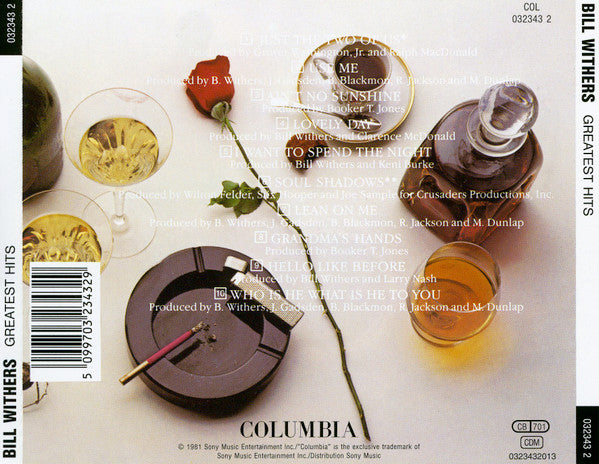 Bill Withers : Bill Withers' Greatest Hits (Compilation,Reissue)