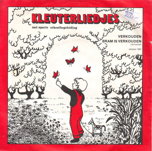 Hans Peters Jr., Kinderkoor Lidy Peters, Marianne Mahieu, Elly Verbiest : Verkouden / Bram Is Verkouden (7",45 RPM,Single)