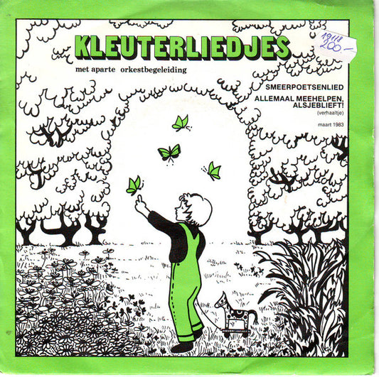 Els De Groen, Kinderkoor Lidy Peters, Rita Hendriks, Elly Verbiest : Smeerpoetsenlied / Allemaal Meehelpen Alsjeblieft ! (7",45 RPM,Single)