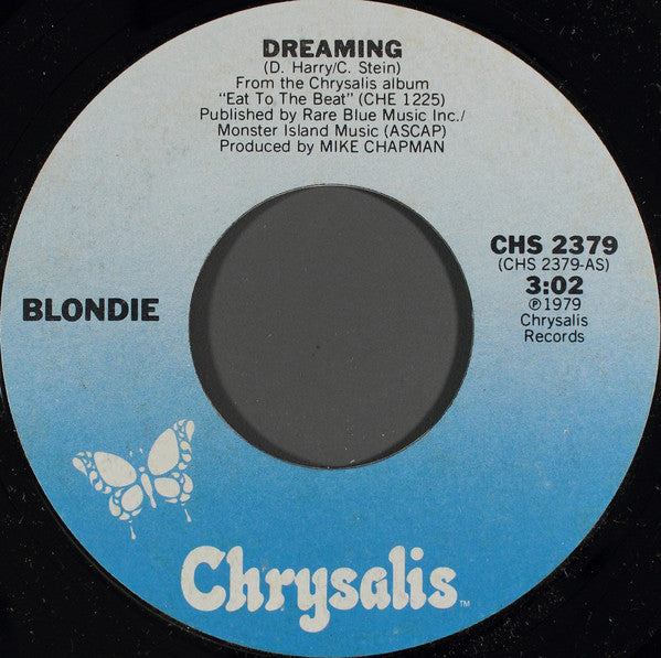 Blondie : Dreaming (7",45 RPM,Single,Styrene,Stereo)