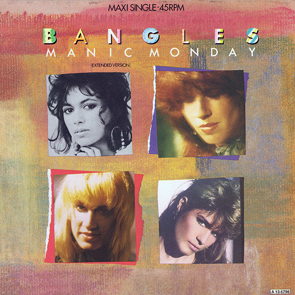 Bangles : Manic Monday (Extended Version) (12",45 RPM,Maxi-Single,Stereo)