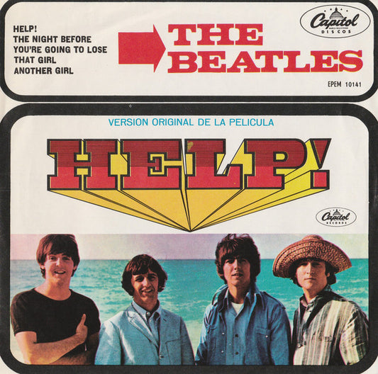 Beatles, The : Help! (7",45 RPM,EP)