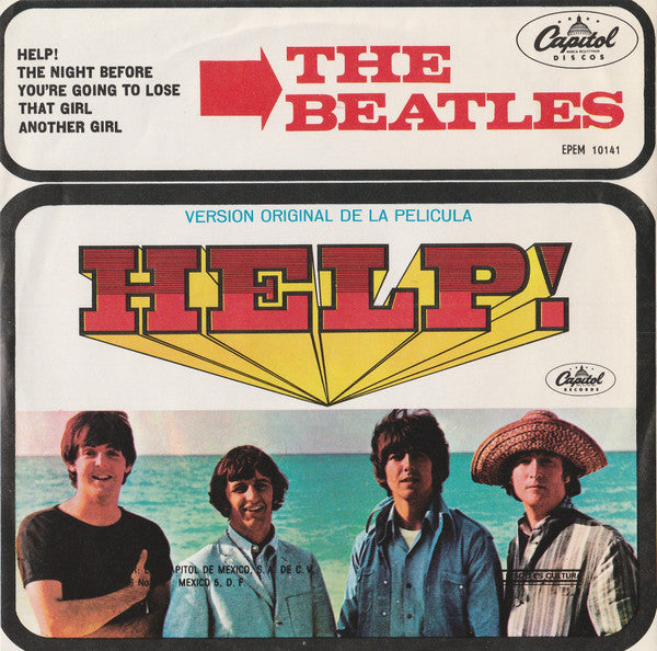 Beatles, The : Help! (7",45 RPM,EP)