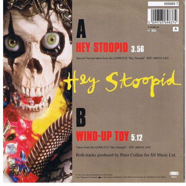 Alice Cooper (2) : Hey Stoopid (7",45 RPM,Single)