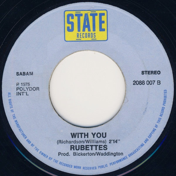 Rubettes, The : Foe-Dee-O-Dee (7",45 RPM,Single)