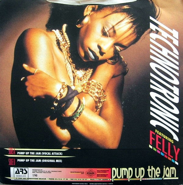 Technotronic Featuring Felly : Pump Up The Jam (7",45 RPM,Single,Stereo)