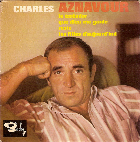 Charles Aznavour : Le Toréador (7",45 RPM,EP)