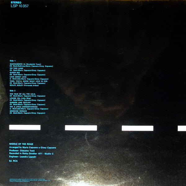 Middle Of The Road : Acceleration (LP,Album)