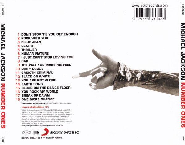 Michael Jackson : Number Ones (Compilation,Repress)